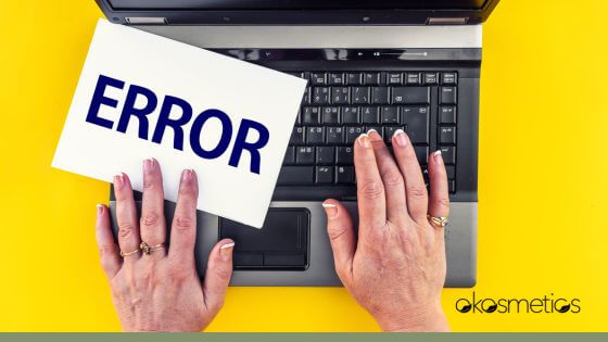 error de traducción cosméticos